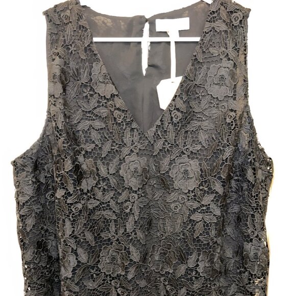 NWT Ryegrass Special Occasion lace lined black Holiday Whimsigoth blouse Top 3X - Picture 1 of 4
